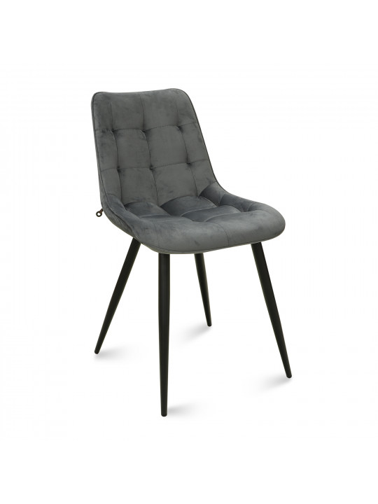 Աթոռ MAMADOMA MARIO M ЧЕРНЫЙ/LUX SMOKY GREY C56 