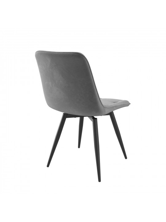 Աթոռ MAMADOMA MARIO M ЧЕРНЫЙ/LUX SMOKY GREY C56 