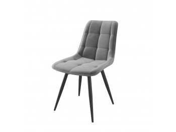 Աթոռ MAMADOMA MARIO M ЧЕРНЫЙ/LUX SMOKY GREY C56 