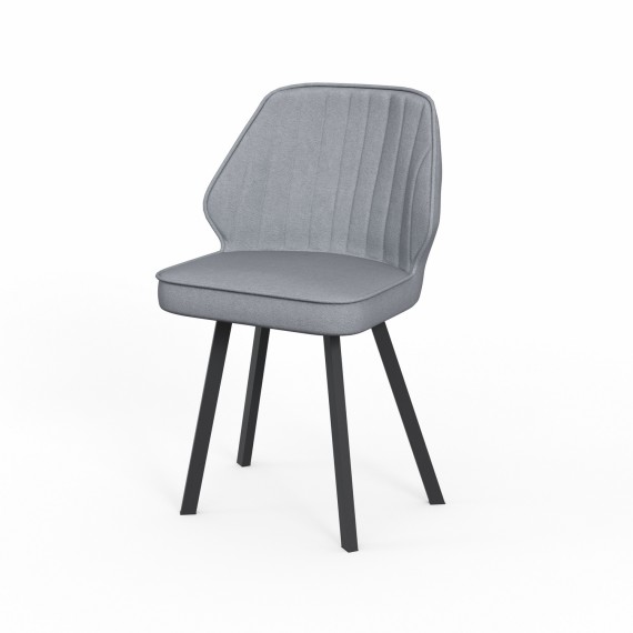 Стул HOBEL MICHAEL METAL BLACK//LEONARDO 13 (1) 