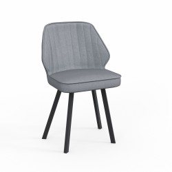 Chair HOBEL MICHAEL METAL BLACK//LEONARDO 13 (1) 