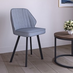 Աթոռ HOBEL MICHAEL METAL BLACK//LEONARDO 13 (1) 