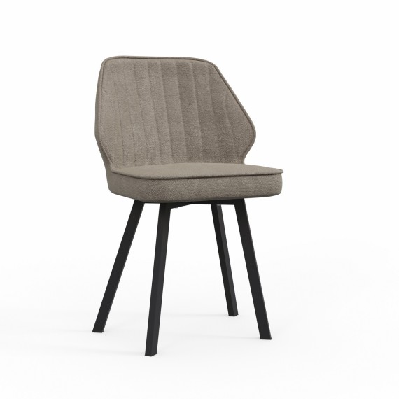 Աթոռ HOBEL MICHAEL METAL BLACK//LEONARDO 4 (1) 