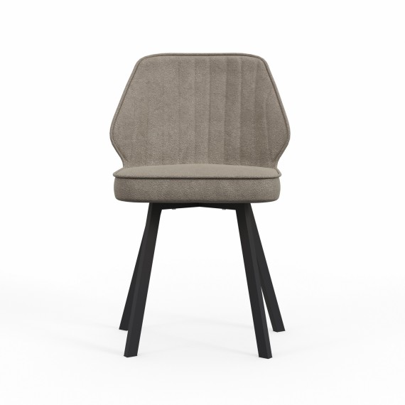 Աթոռ HOBEL MICHAEL METAL BLACK//LEONARDO 4 (1) 