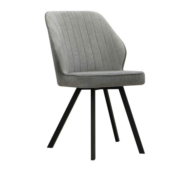 Chair HOBEL MICHAEL METAL BLACK/BELLA 13/BELLA 12 (1) 