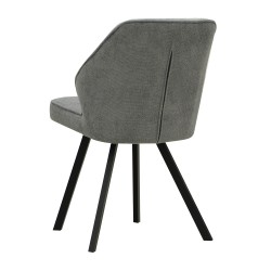 Chair HOBEL MICHAEL METAL BLACK/BELLA 13/BELLA 12 (1) 