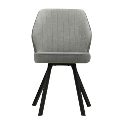 Chair HOBEL MICHAEL METAL BLACK/BELLA 13/BELLA 12 (1) 