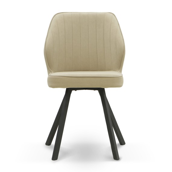 Աթոռ HOBEL MICHAEL METAL BLACK//LEONARDO 3 (1) 