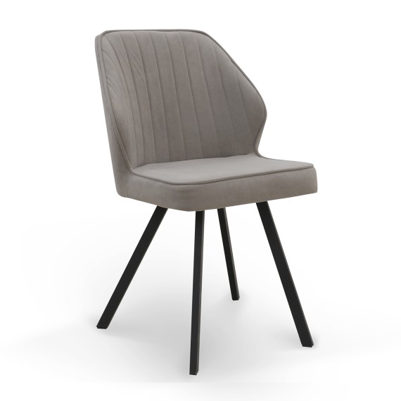 Աթոռ HOBEL MICHAEL METAL BLACK//LEONARDO 4 (1) 
