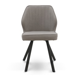Chair HOBEL MICHAEL METAL BLACK//LEONARDO 4 (1) 