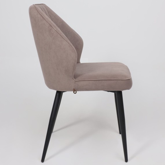Chair MAMADOMA MICHAEL ЧЕРНЫЙ/LATTE LUX b05 