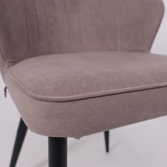 Chair MAMADOMA MICHAEL ЧЕРНЫЙ/LATTE LUX b05 