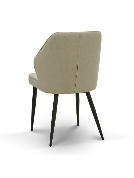 Աթոռ MAMADOMA MICHAEL ЧЕРНЫЙ/CREAM LUX b03 