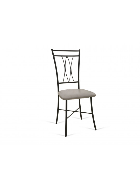 Աթոռ HOBEL NIZZA BLACK METAL 163 GREY (1) 