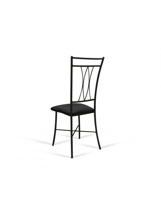 Chair HOBEL NIZZA-CH-163 METAL BLACK/GREY (1) 