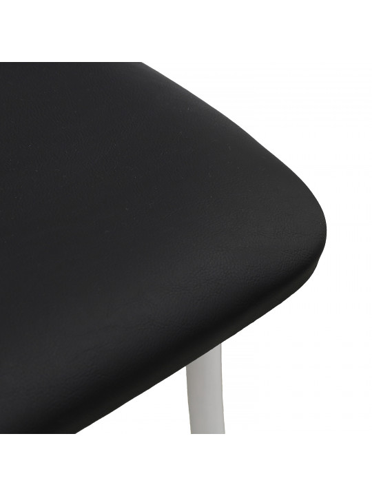 Стул HOBEL NIZZA-CH-163 METAL WHITE/BLACK (1) 