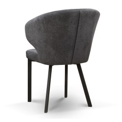 Chair HOBEL ROB METAL BLACK//BELLA 14 (1) 