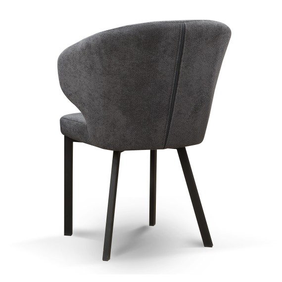Աթոռ HOBEL ROB METAL BLACK//BELLA 14 (1) 