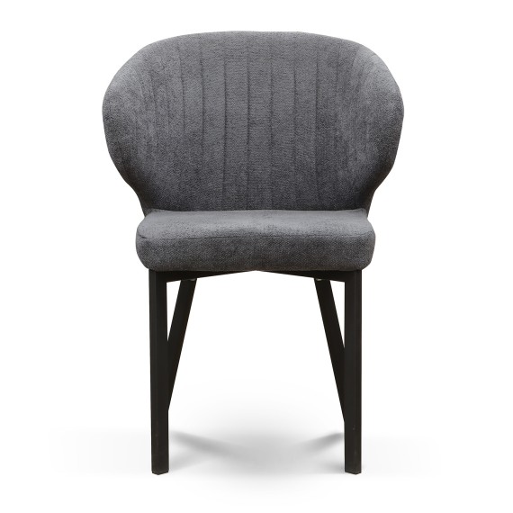 Աթոռ HOBEL ROB METAL BLACK//BELLA 14 (1) 