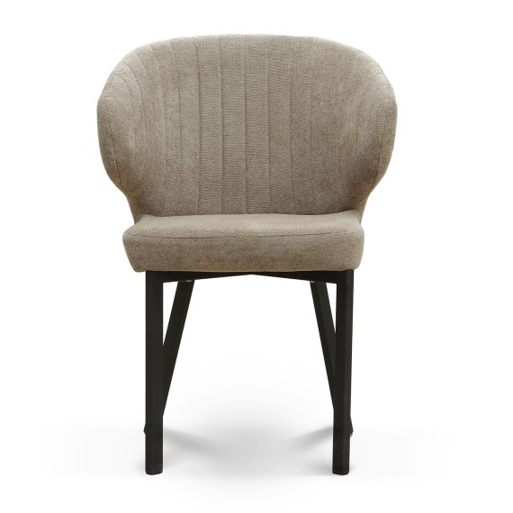 Стул HOBEL ROB METAL BLACK//BELLA 5 (1) 