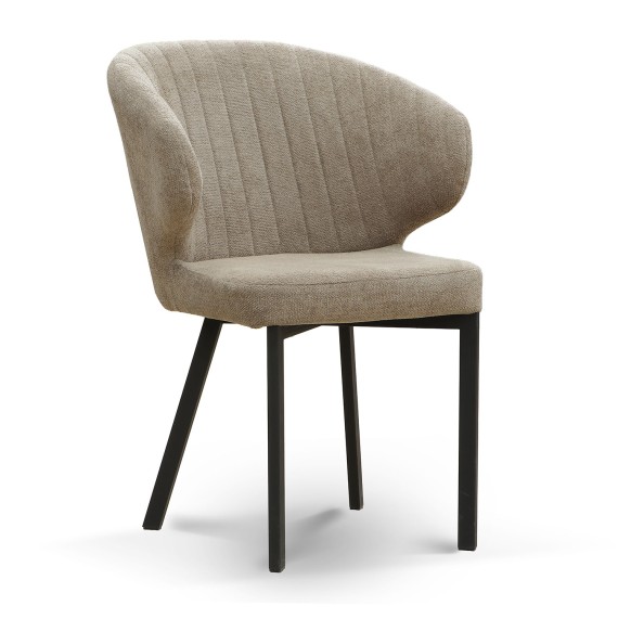 Стул HOBEL ROB METAL BLACK//BELLA 5 (1) 