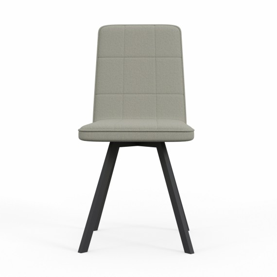 Стул HOBEL ROM D METAL BLACK/CAPPUCCINO VIVALDI 4 (1) 
