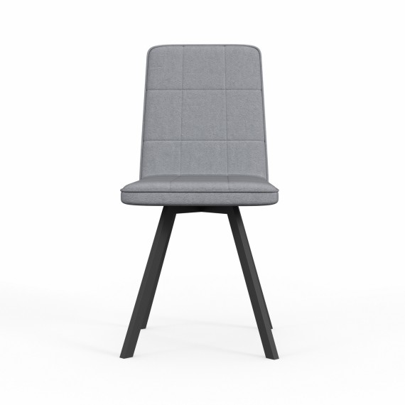 Աթոռ HOBEL ROM D METAL BLACK//GREY LEONARDO 13 (1) 