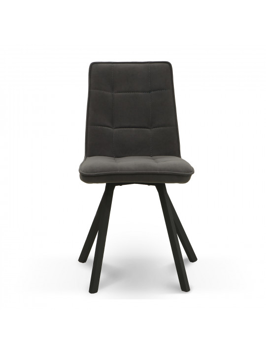 Աթոռ HOBEL ROM D METAL BLACK/ DARK GREY LEONARDO 15 (1) 