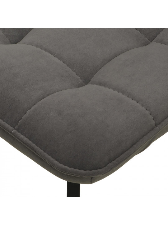 Աթոռ HOBEL ROM D METAL BLACK/ DARK GREY LEONARDO 15 (1) 