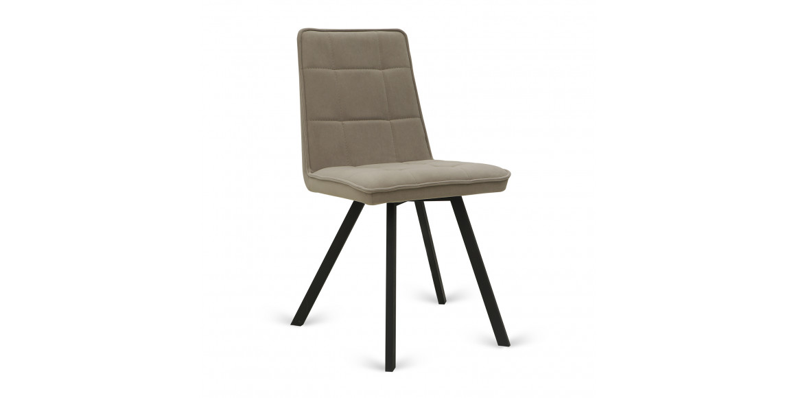 Chair HOBEL ROM D METAL BLACK/CAPPUCCINO LEONARDO 4 (1) 