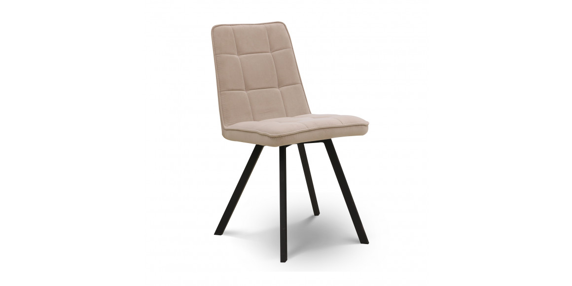 Chair HOBEL ROM D METAL BLACK/CAPPUCCINO VIVALDI 4 (1) 