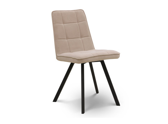 Աթոռ HOBEL ROM D METAL BLACK/CAPPUCCINO VIVALDI 4 (1) 