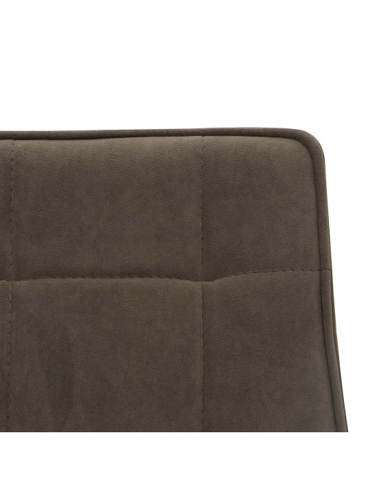 Աթոռ HOBEL ROM D METAL BLACK//BROWN LEONARDO 6 (1) 