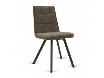 Աթոռ HOBEL ROM D METAL BLACK//BROWN LEONARDO 6 (1) 