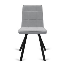 Стул HOBEL ROM D METAL BLACK//GREY LEONARDO 13 (1) 