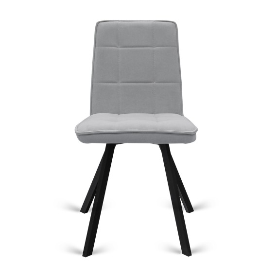 Աթոռ HOBEL ROM D METAL BLACK//GREY LEONARDO 13 (1) 