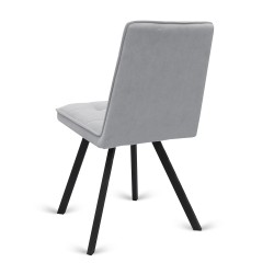 Стул HOBEL ROM D METAL BLACK//GREY LEONARDO 13 (1) 