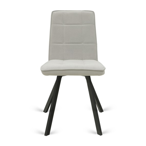 Աթոռ HOBEL ROM D METAL BLACK//GREY LEONARDO 13 (1) 