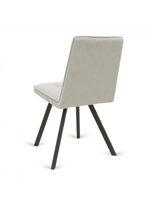 Աթոռ HOBEL ROM D METAL BLACK//GREY LEONARDO 13 (1) 