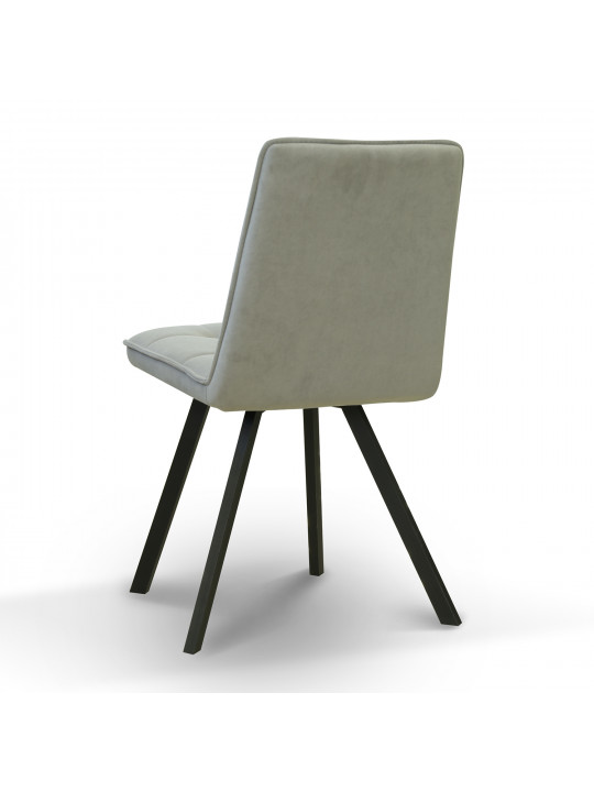Աթոռ HOBEL ROM D METAL BLACK//GREY LEONARDO 14 (1) 
