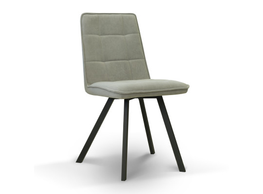 Աթոռ HOBEL ROM D METAL BLACK//GREY LEONARDO 14 (1) 