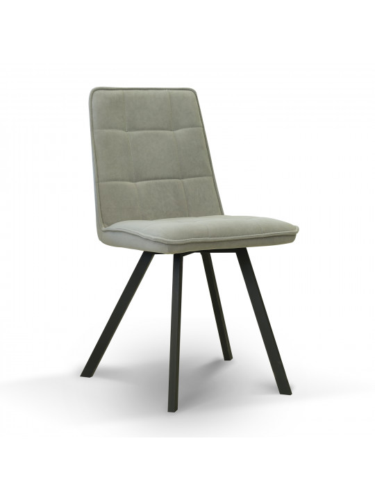 Աթոռ HOBEL ROM D METAL BLACK//GREY LEONARDO 14 (1) 