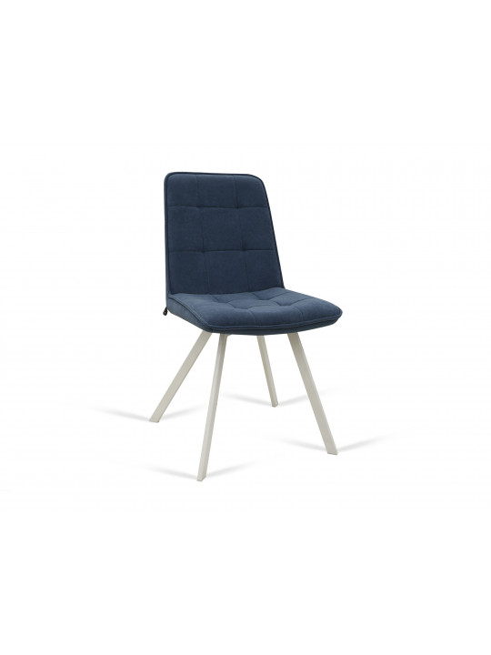 Աթոռ MAMADOMA ROM M, БЕЛЫЙ//BLUE LUX B8 
