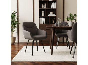 Стул MAMADOMA ROMEO SMILE, ЧЕРНЫЙ/ANTRACITE LUX B28 