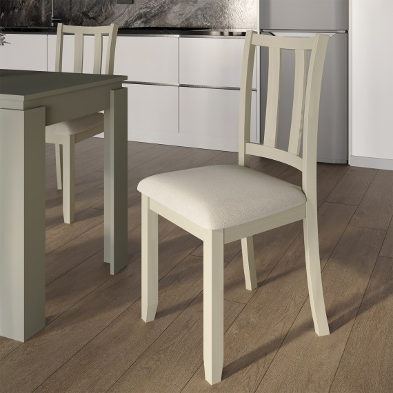 Стул HOBEL SALOME GREY BEIGE/LEONARDO 3 (1) 