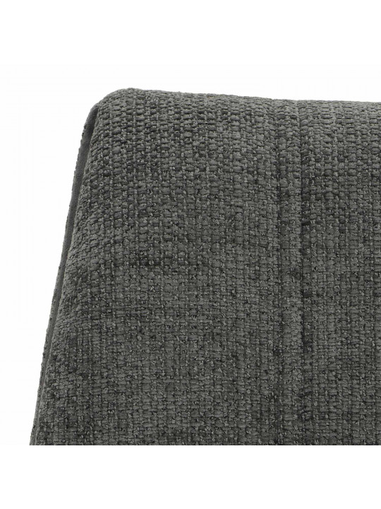 Աթոռ MAMADOMA SMART-R, ЧЕРНЫЙ/шенилл LUX GRAPHITE G22- HEMATITELUX D10 