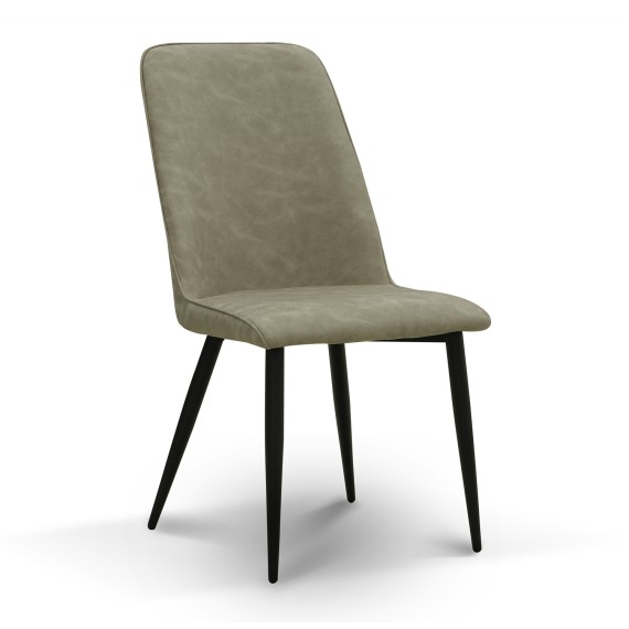 Chair MAMADOMA SOFT ЧЕРНЫЙ/ЗАМША LUX ЛАТТЕ k02 
