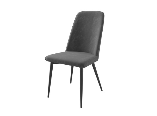 Chair MAMADOMA SOFT ЧЕРНЫЙ/ЗАМША LUX ХРОМИКС K13 