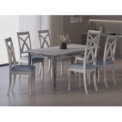 Стул HOBEL A15A ANTIK GREY VIVALDI 12  (1) 