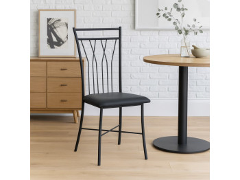 Աթոռ HOBEL WMX-CH-81 METAL BLACK/GREY (1) 